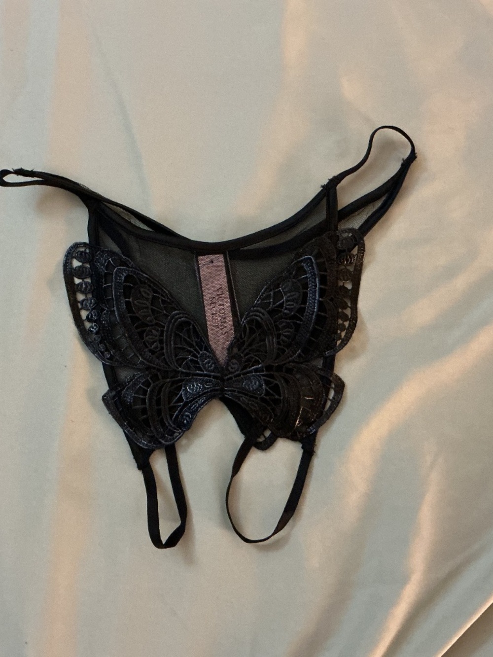 Victoria’s Secret Very Sexy Butterfly Open Crotch Brazilian Panty